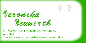 veronika neuwirth business card